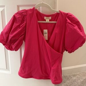 Maeve pink top -
Size Small